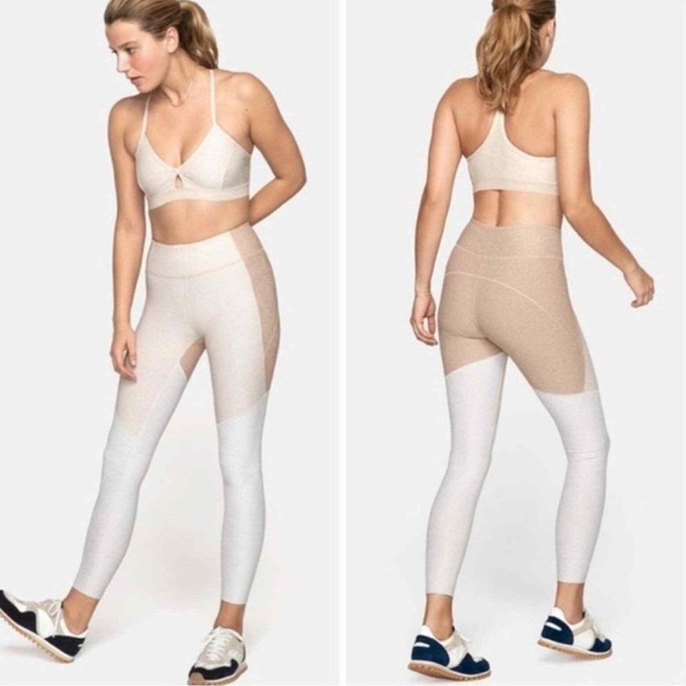 NWT Outdoor Voices Women’s 7/8 Tri-Tone Legging Size XL Extra Large